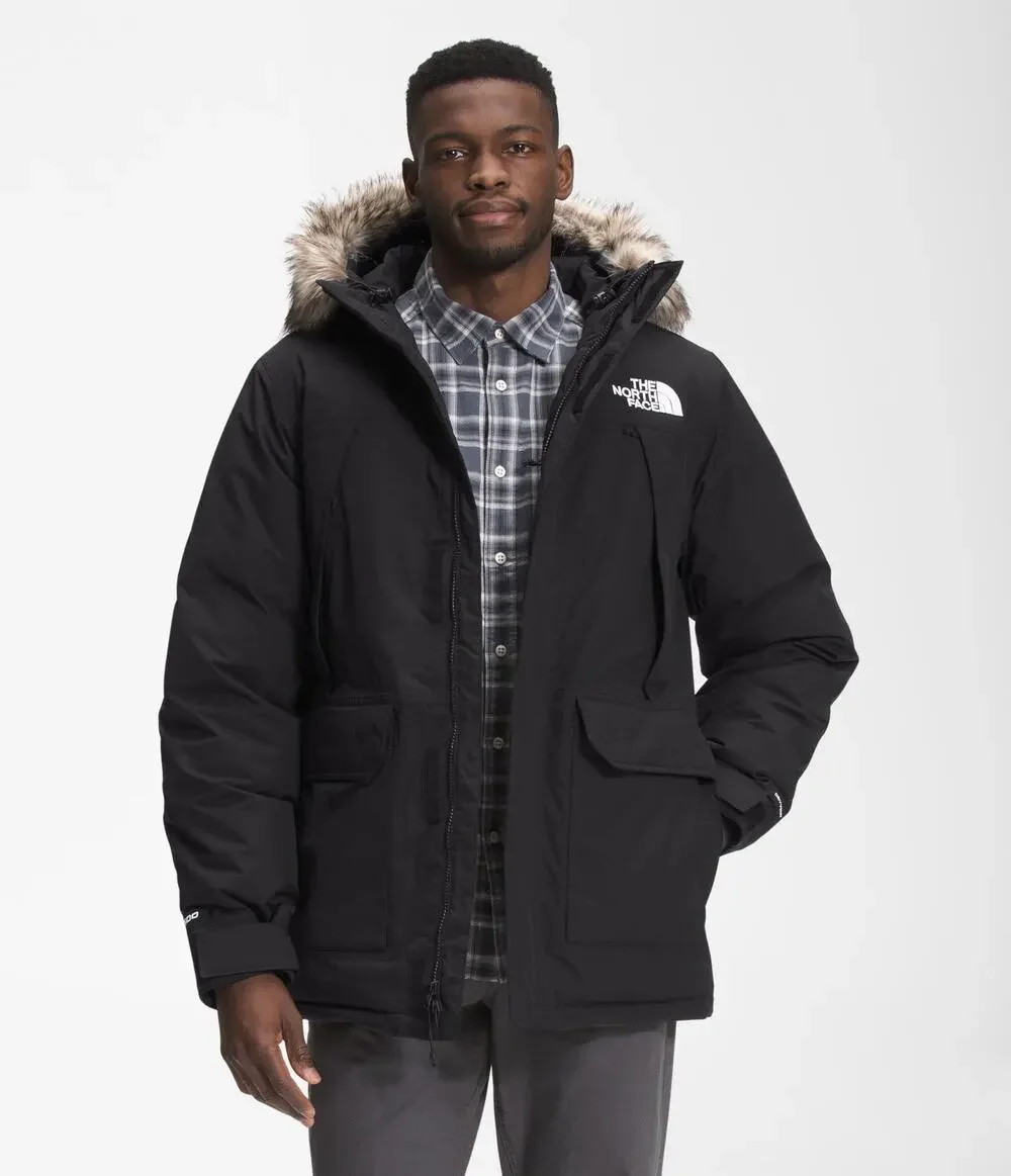 The North Face McMurdo Down Parka Jacket Black DryVent 600 Fill XXL